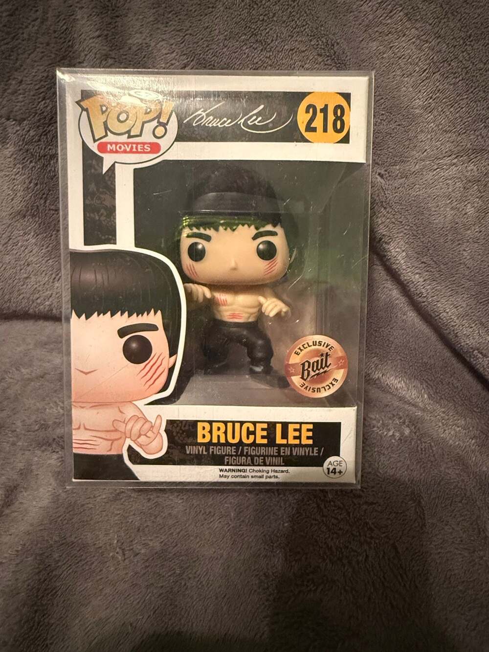 Funko POP! Movies Bruce Lee #218 BAIT Exclusive Vinyl Figure